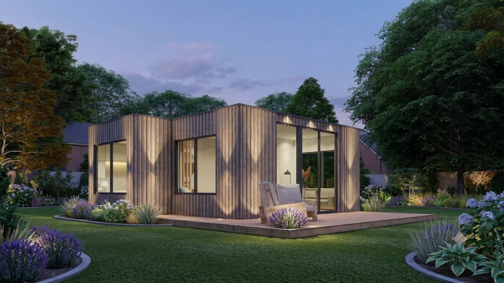 Een woning voor kinderen op eigen grond plaatsen