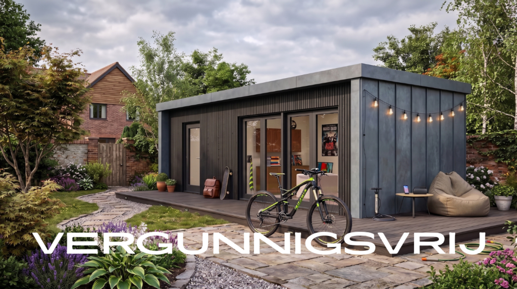 Familiewoning bouwen in de tuin vergunningsvrij