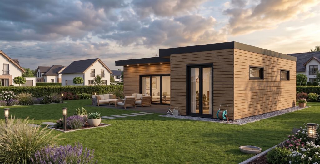 Prefab familiewoning op eigen erf bouwen