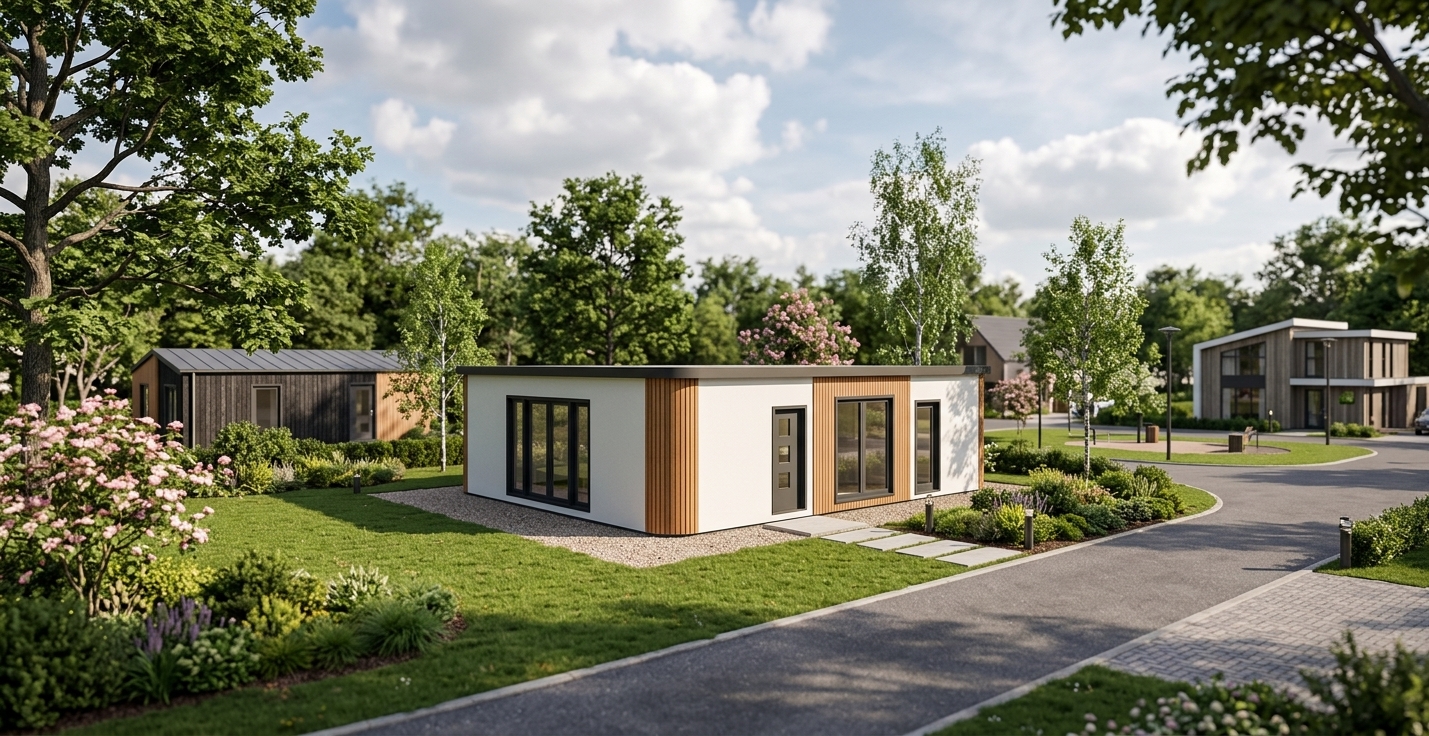Q Design prefab familiewoning 100m2