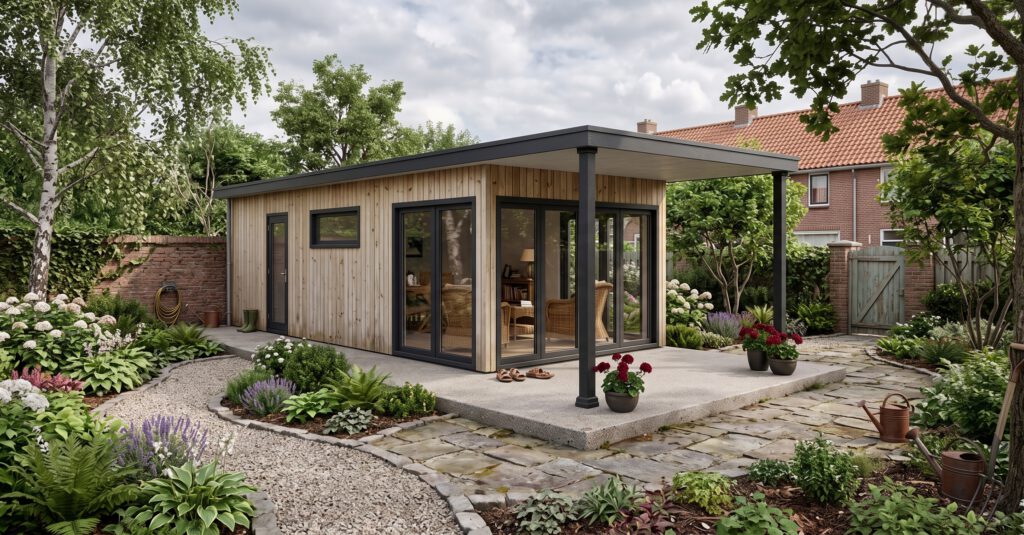 Prefab 55 plus familiewoning 48m2